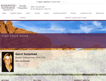 Tablet Screenshot of homesinvegas4sale.com
